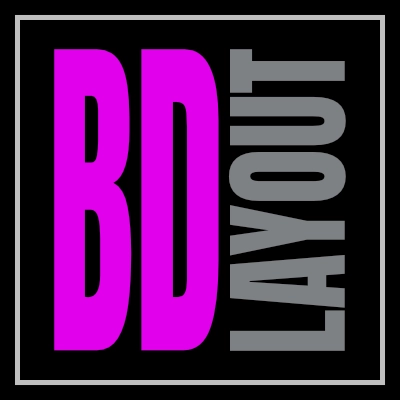 Logo section square edge